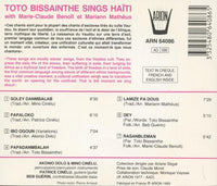 Toto Bissainthe: Chante Haïti