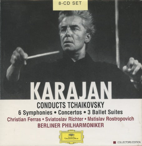 Karajan Conducts Tchaikovsky 8-Disc Set