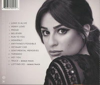 Lea Michele: Places Target Signed w/ Cut Artwork