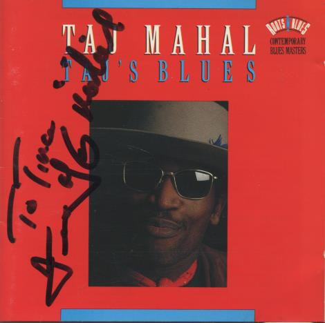 Taj Mahal: Taj's Blues Signed