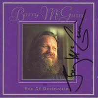 Barry McGuire: Eve Of Destruction Remastered Signed