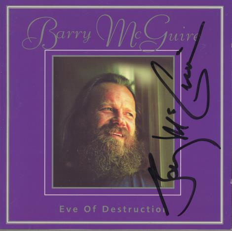 Barry McGuire: Eve Of Destruction Remastered Signed