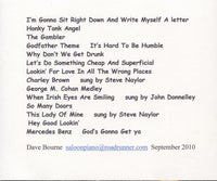 Dave Bourne: Casey's Bar And Grill 2-Disc Set