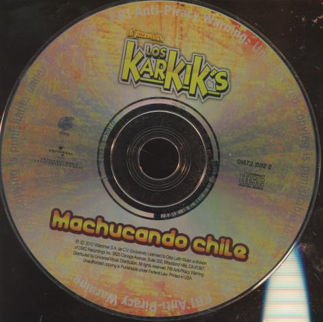Los Karkik's: Machucando Chile w/ No Artwork