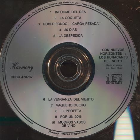 Los Huracanes Del Norte: Con Nuevos Horizontes... w/ No Artwork