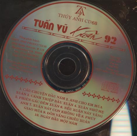 Tuan Vu: Xuan 92 w/ No Artwork