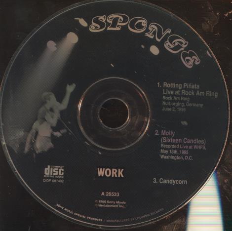 Sponge: Rotting Pinata / Molly / Candycorn w/ No Artwork