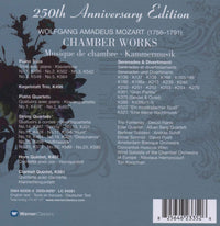 Mozart: Chamber Works: 250th Anniversary Edition 16-Disc Set