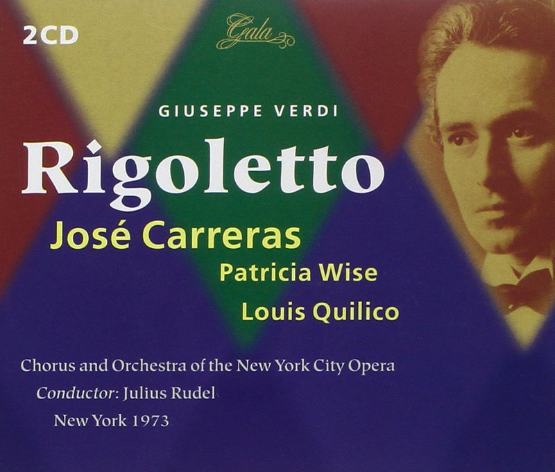 Giuseppe Verdi: Rigoletto: Jose Carreras 2-Disc Set