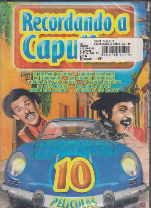 Recordando A Capulina: 10 Peliculas