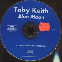 Toby Keith: Blue Moon Promo w/ Front Artwork