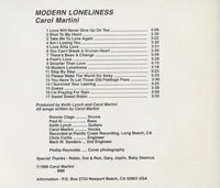 Carol Martini: Modern Loneliness