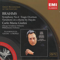 Carlo Maria Giulini: Brahms: Symphony No. 4 2-Disc Set