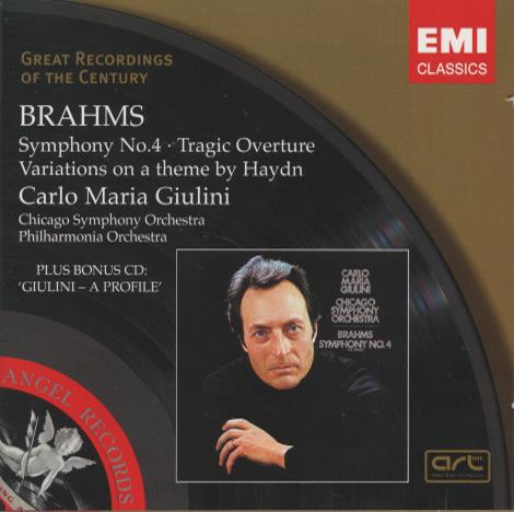 Carlo Maria Giulini: Brahms: Symphony No. 4 2-Disc Set