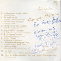 Chayito Beltran: Acariciandote... Signed