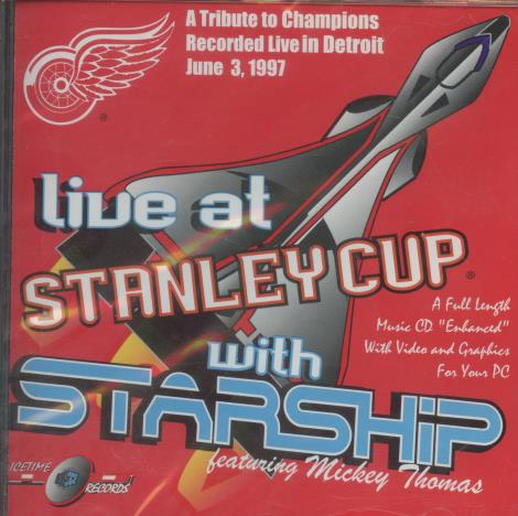Live At Stanley Cup With Starship w/ Cracked Case