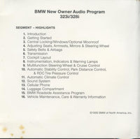 BMW: New Owner Audio Program: 323i/328i
