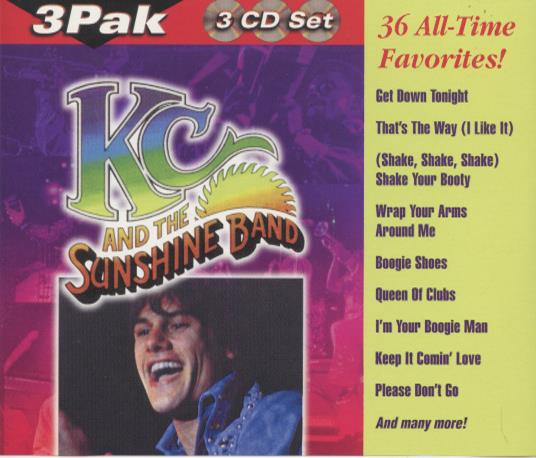 KC And The Sunshine Band: 36 All-Time Favorites! 3-Disc Set
