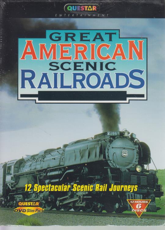 Great American Scenic Railroads 6-Disc Set