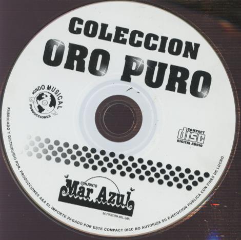 Conjunto Mar Azul: Coleccion Oro Puro w/ No Artwork - NeverDieMedia
