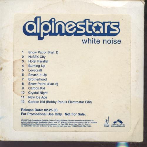 Alpinestars: White Noise Promo