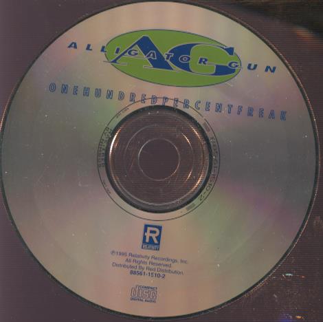 Alligator Gun: Onehundredpercentfreak w/ No Artwork