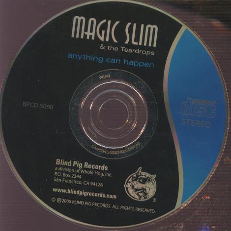Magic Slim & The Teardrops: Anything Can Happen w/ No Artwork