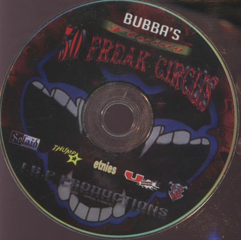 Bubba's 50's Freak Circus w/ No Artwork