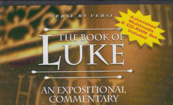 The Book Of Luke Commentary: An Expositional Commentary MP3 2-Disc Set