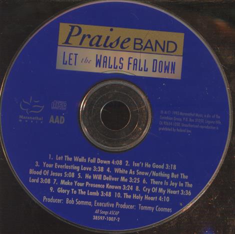 Praise Band 4: Let The Walls Fall Down w/ No Artwork