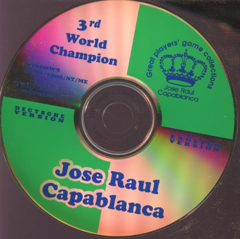 3rd World Champion: Jose Raul Capablanca