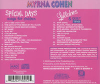 Myrna Cohen: Special Days / Lullabies & Quiet Time