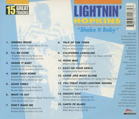 Lightnin' Hopkins: Shake It Baby