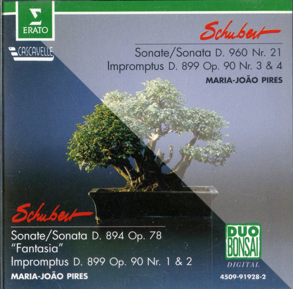 Schubert: Sonate D. 894 Op. 78 Fantasia 2-Disc Set