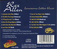 Rex Allen: Lonesome Letter Blues