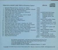 Cathy Barton & Dave Para: 'Twas On A Night Like This