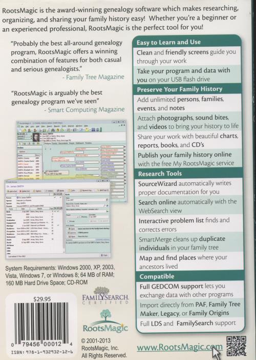 RootsMagic: Genealogy & Family Tree Software 6 – NeverDieMedia