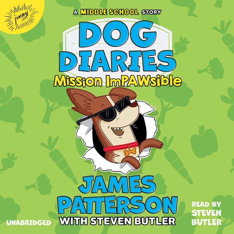 Dog Diaries: Mission Impawsible: A Middle School Story Unabridged 2-Disc Set