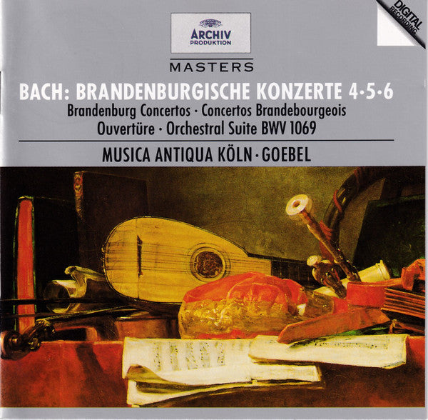 Bach: Brandenburgische Konzerte 4 - 5 - 6