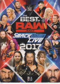 WWE: The Best Of Raw & SmackDown Live 2017 3-Disc Set
