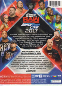 WWE: The Best Of Raw & SmackDown Live 2017 3-Disc Set