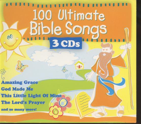 100 Ultimate Bible Songs 3-Disc Set