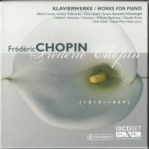 Frederic Chopin: Klavierwerke 10-Disc Set
