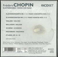 Frederic Chopin: Klavierwerke 10-Disc Set