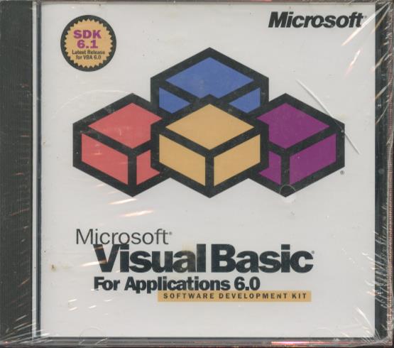 Microsoft Visual Basic For Applications: Software Development Kit 6.0 w/ Cracked Case