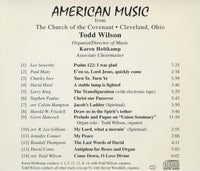 Todd Wilson & The Church of the Covenant: American Music