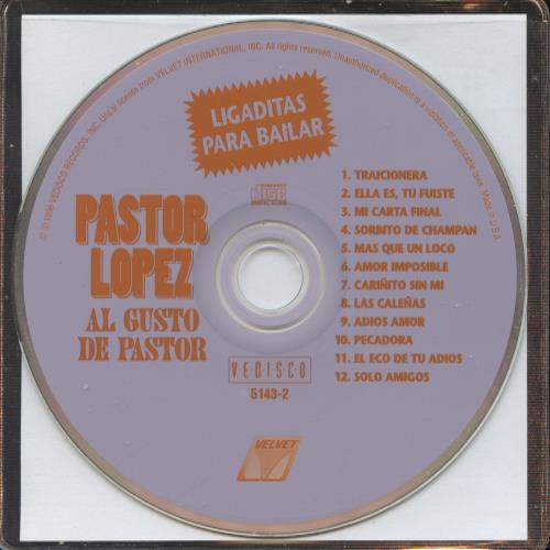 Pastor Lopez: Al Gusto De Pastor w/ No Artwork