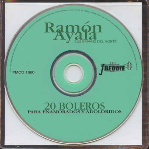 Ramon Ayala Y Sus Bravos Del Norte: 20 Boleros w/ No Artwork