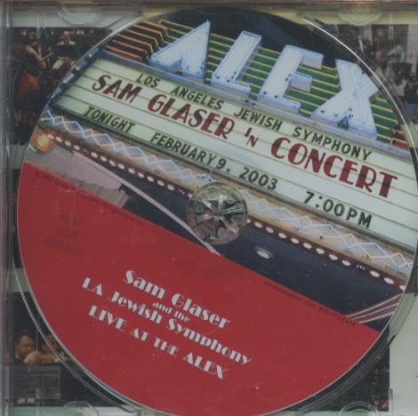 Sam Glaser And The LA Jewish Symphony: In Concert: Live At The Alex Promo