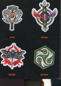 Call Of Duty: Black Ops Zombies: 10 Iron On Patches & 3 Cards Promo
